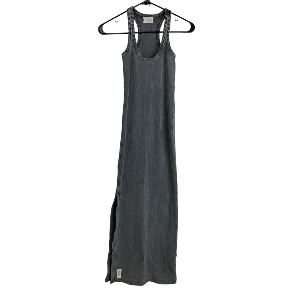 Gray Midi Dress